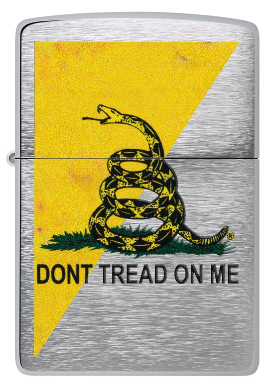 Zippo Lighter - Don't Tread On Me Gadsden Flag
