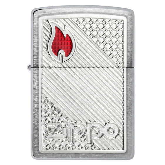 Zippo Lighter - Tiles Emblem