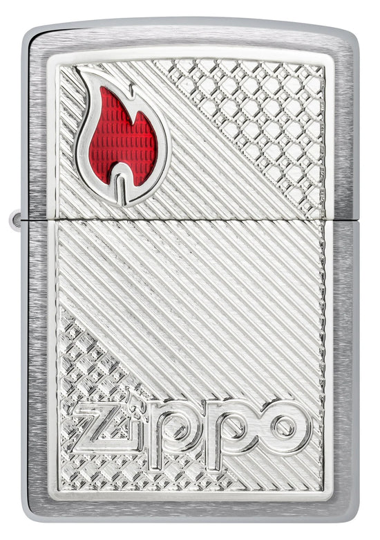 Zippo Lighter - Tiles Emblem