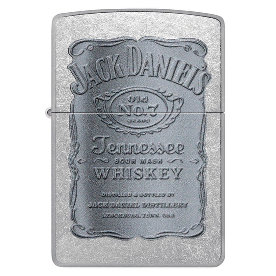 Zippo Lighter - Jack Daniel's Silver Logo