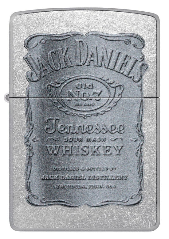 Zippo Lighter - Jack Daniel's Silver Logo