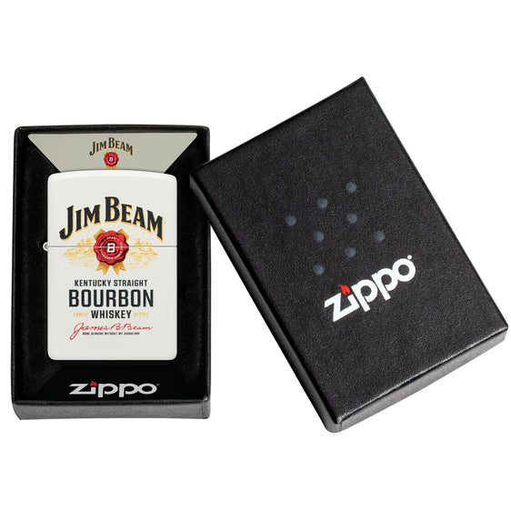 Zippo Lighter - Jim Beam Label Logo