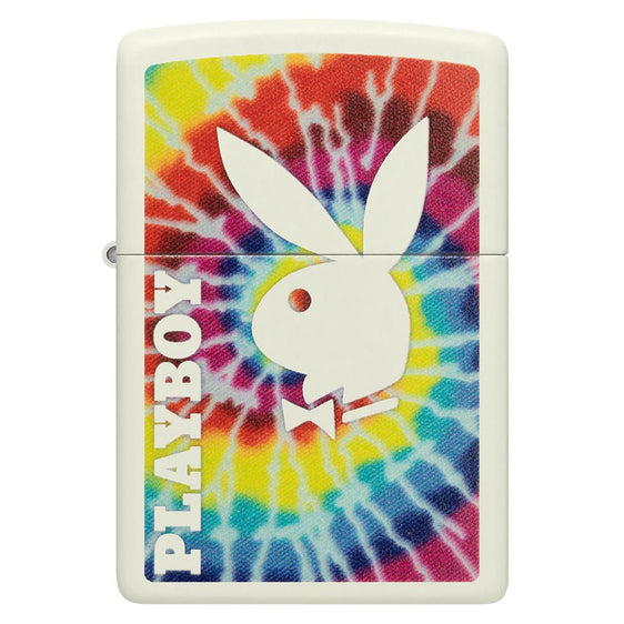 Zippo Lighter - Playboy in Tie-Dye Glow in the Dark