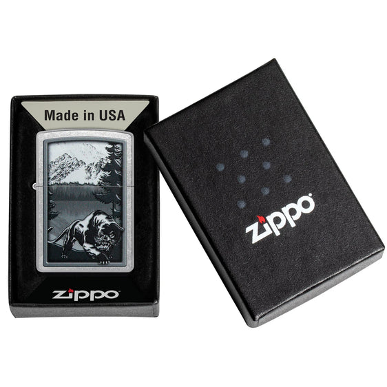 Zippo Lighter - Mountain Lion