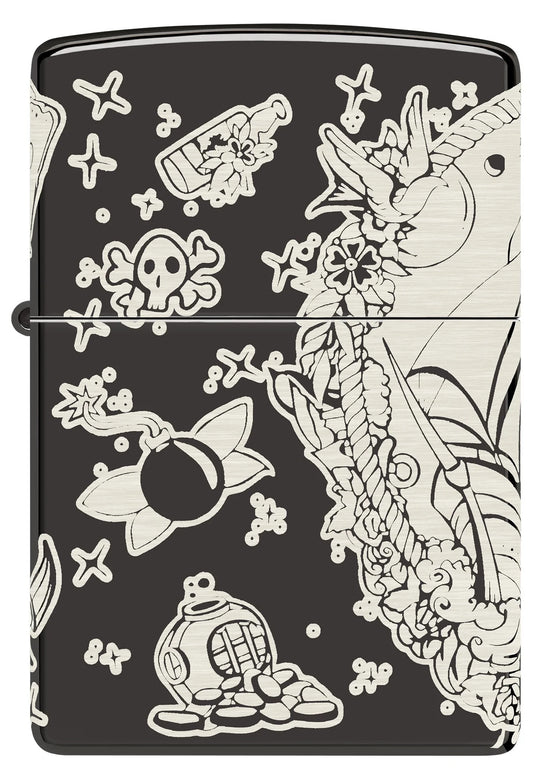 Zippo Lighter - Pirates Treasure