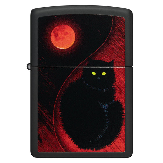 Zippo Lighter - Black Cat