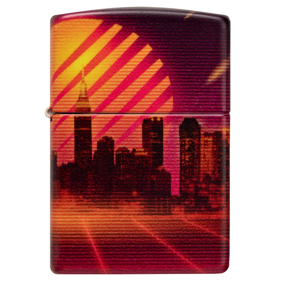 Zippo Lighter - Cyber City