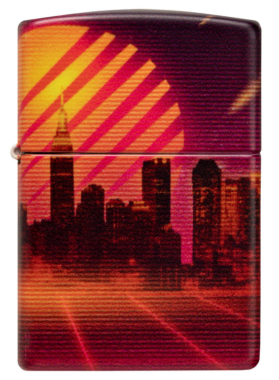 Zippo Lighter - Cyber City