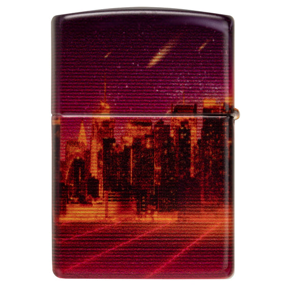 Zippo Lighter - Cyber City