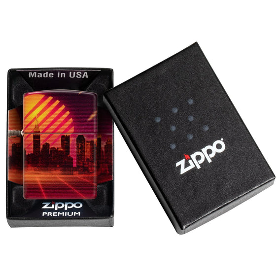 Zippo Lighter - Cyber City