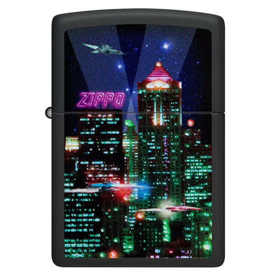 Zippo Lighter - Cityscape