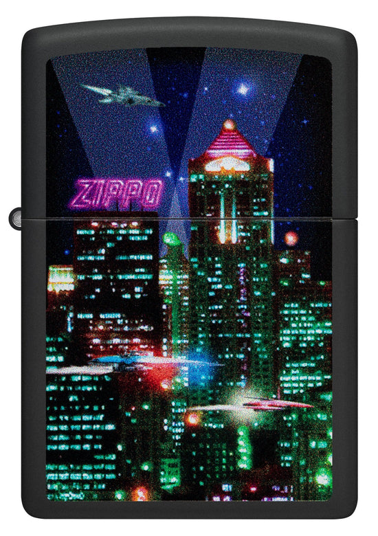 Zippo Lighter - Cityscape