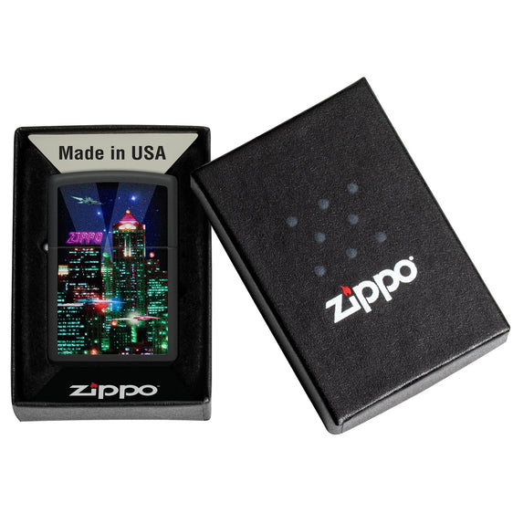 Zippo Lighter - Cityscape