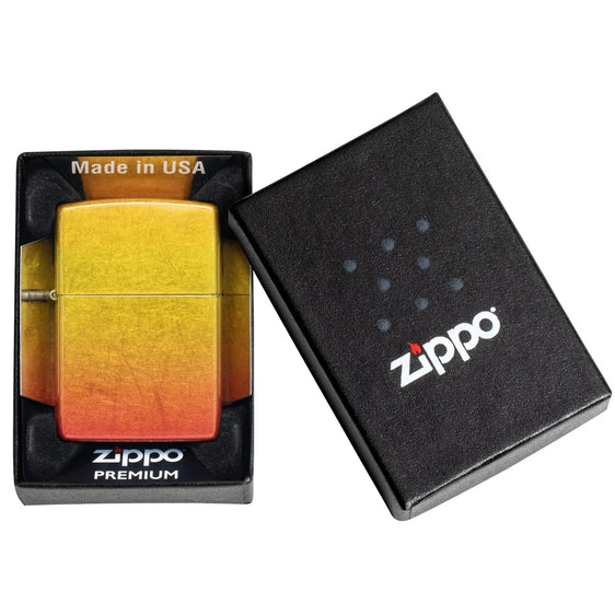 Zippo Lighter - Ombre Orange Yellow