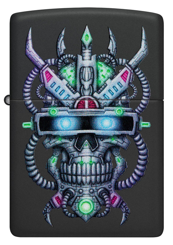 Zippo Lighter - Cyber Skull