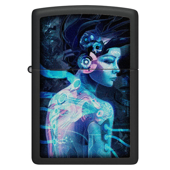 Zippo Lighter - Cyber Woman