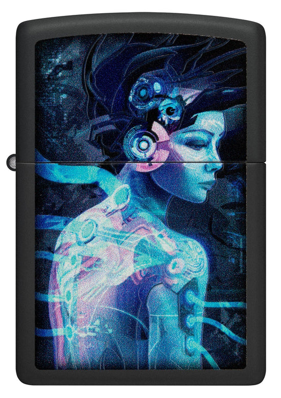Zippo Lighter - Cyber Woman