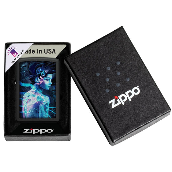 Zippo Lighter - Cyber Woman