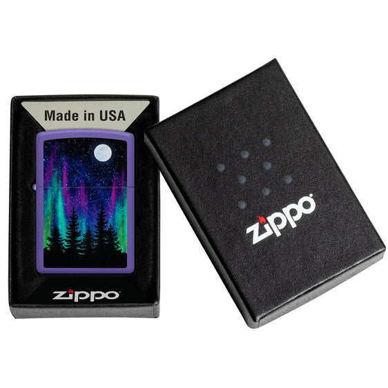 Zippo Lighter - Northern Lights