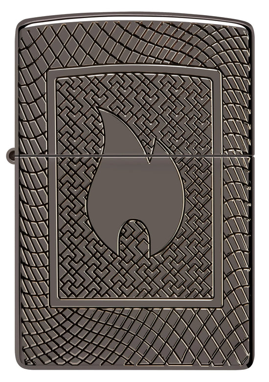 Zippo Lighter - Textured Flame