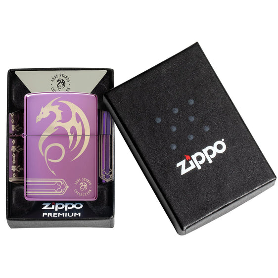 Zippo Lighter - Anne Stokes Dragon
