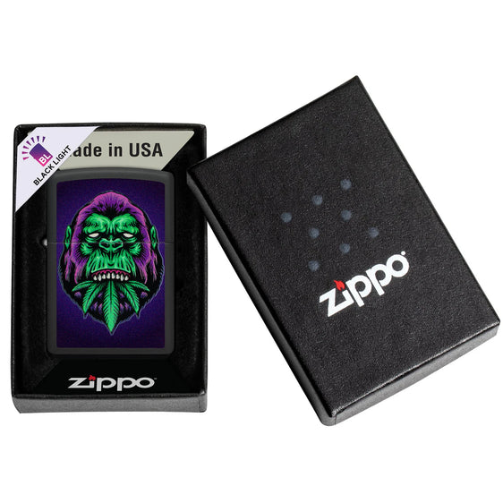 Zippo Lighter - Cannabis Gorilla