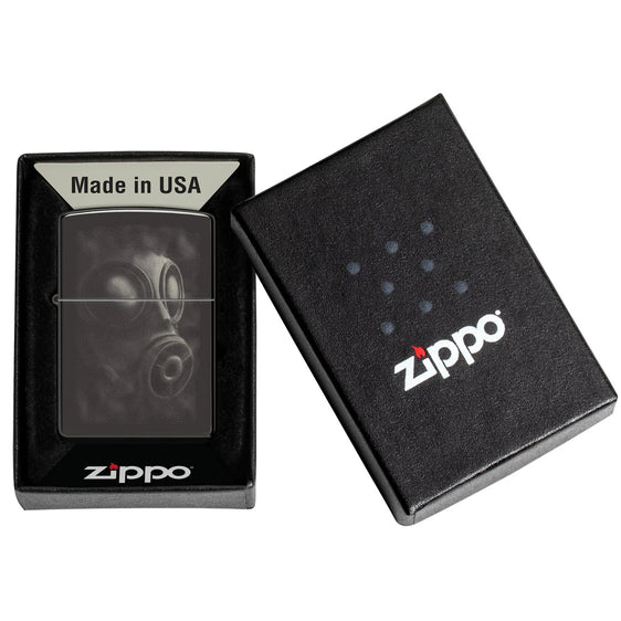 Zippo Lighter - Gas Mask