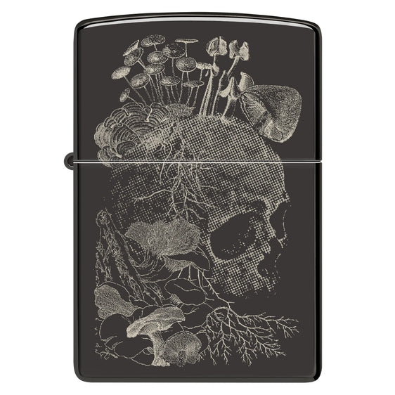 Zippo Lighter - Skull Mushroom