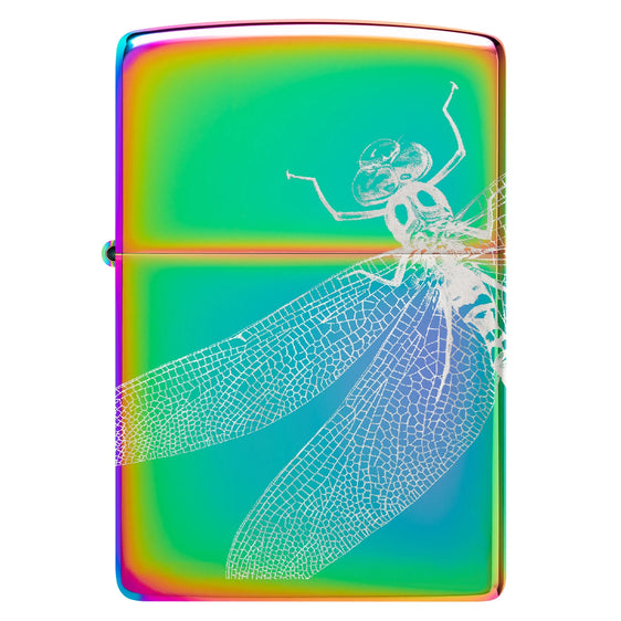 Zippo Lighter - Multi Color Dragonfly