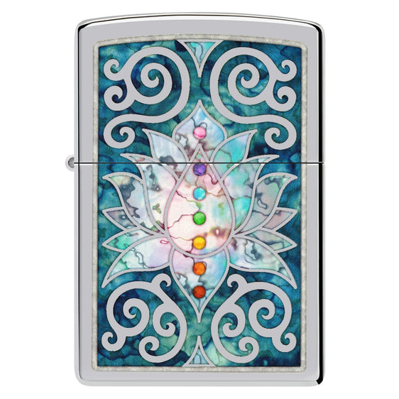 Zippo Lighter - Lotus Flower