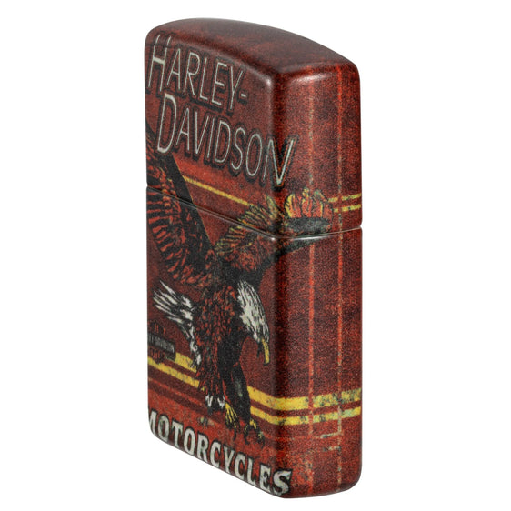 Zippo Lighter - Harley Davidson Motorcycles Eagle