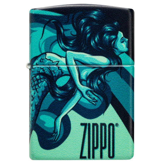Zippo Lighter - Mermaid Commands Sea