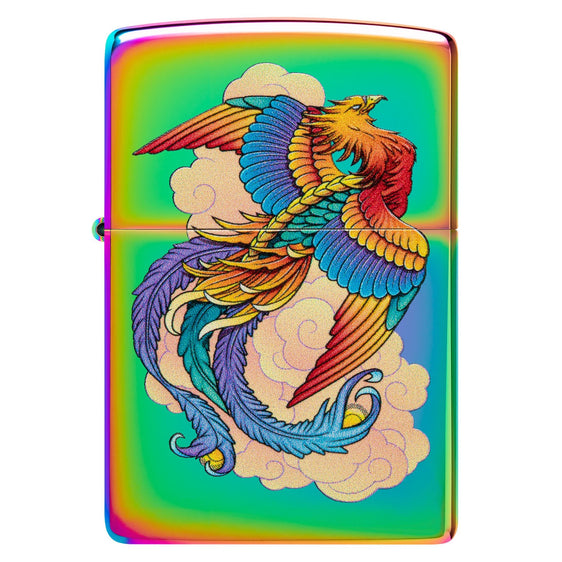 Zippo Lighter - Multi Color Pheonix