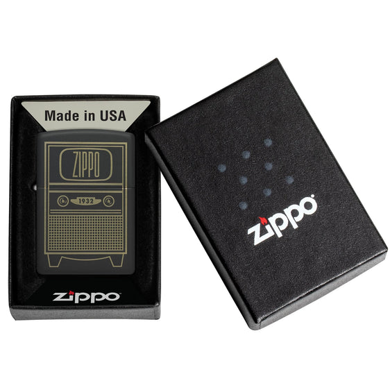 Zippo Lighter - Zippo Vintage TV