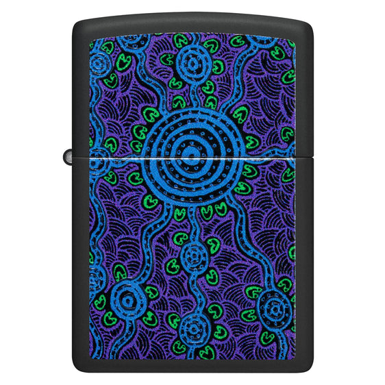 Zippo Lighter - John Smith Vibrant Gumbula