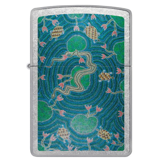 Zippo Lighter - John Smith Gumbula Lily Pads