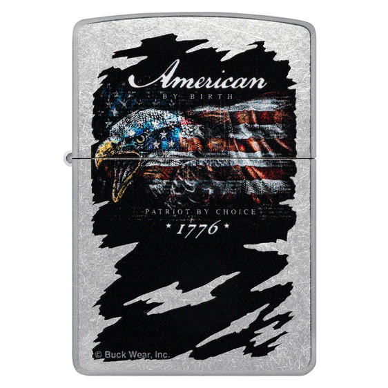 Zippo Lighter - Buck Wear American By Birth