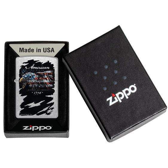 Zippo Lighter - Buck Wear American By Birth