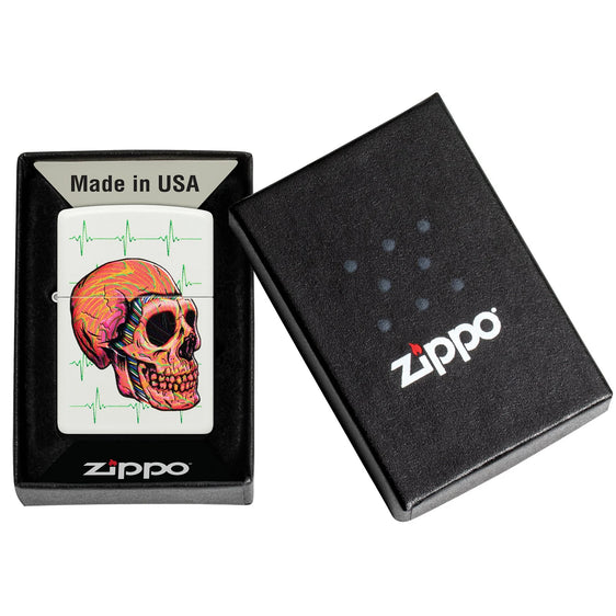 Zippo Lighter - Cyber Skull