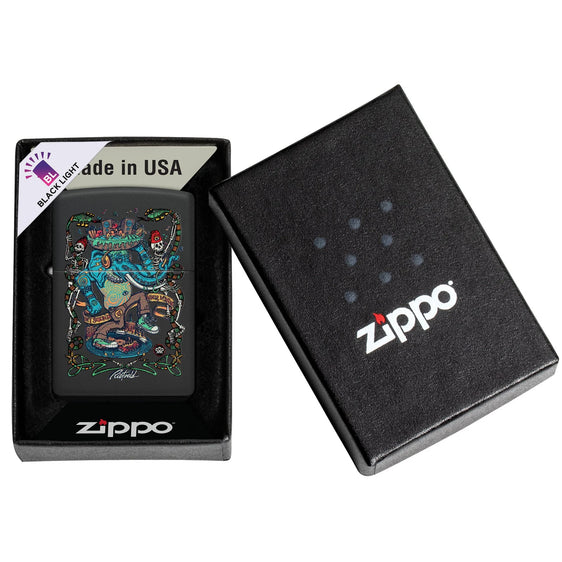 Zippo Lighter - Rick Rietveld Groovy Elephant