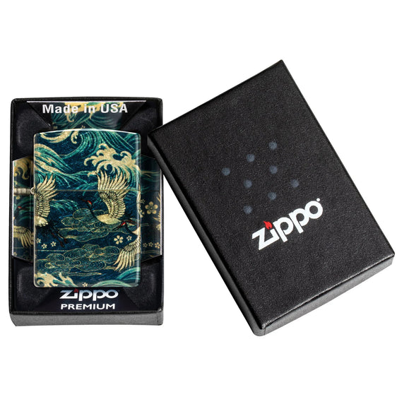 Zippo Lighter - Eastern Soaring Crones