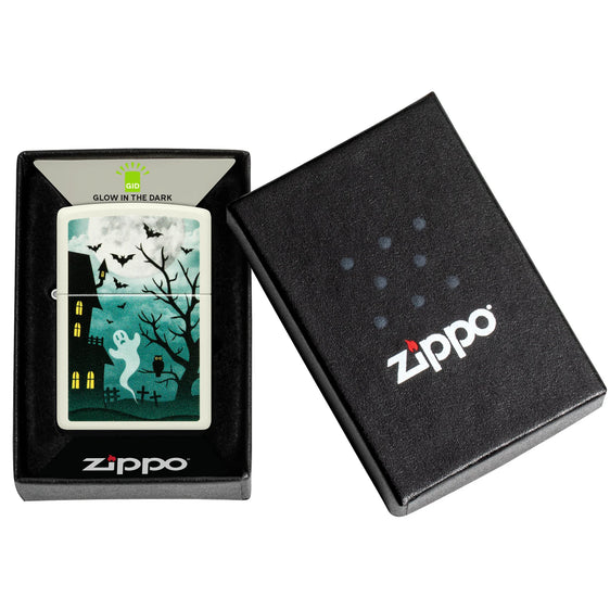 Zippo Lighter - Spooky Haunted House
