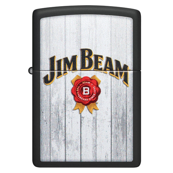 Zippo Lighter - Jim Beam Black Matte