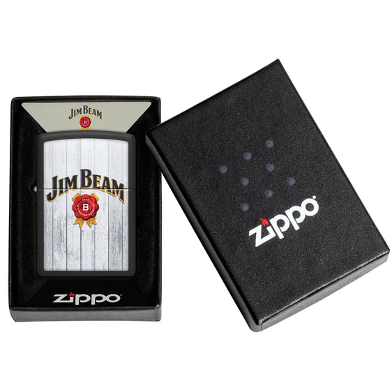 Zippo Lighter - Jim Beam Black Matte