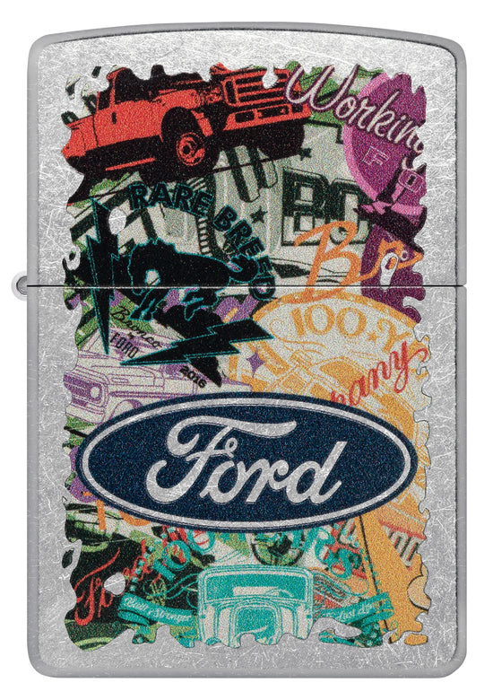 Zippo Lighter - Ford Collage