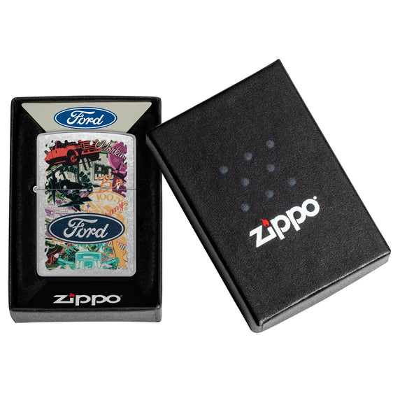 Zippo Lighter - Ford Collage
