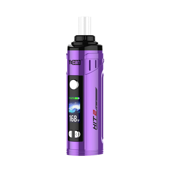 Yocan Hit 2 Dry Herb Vaporizer - Purple