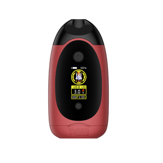 Yocan Dubb - Dual 510 Battery - Burgundy