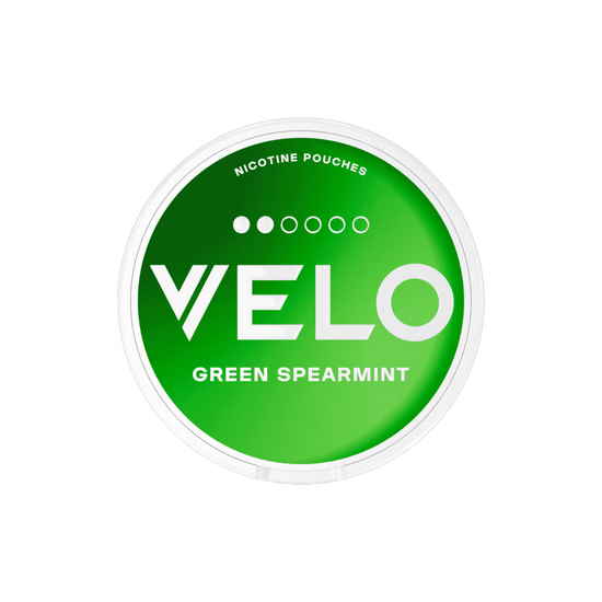 Velo Nicotine Pouches Green Spearmint 6MG - 5 Pack