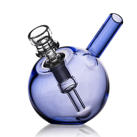Grav Spherical Pocket Bubbler - Light Cobalt